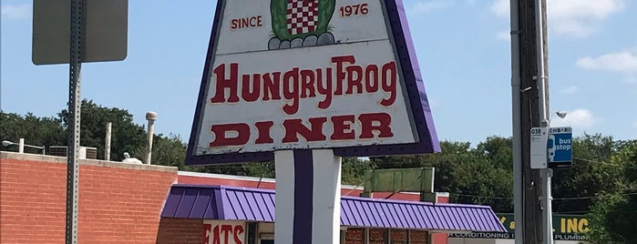The Hungry Frog Restaurant is one of OklaHOMEa Bucket List.