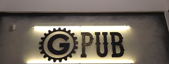 G pub is one of Places to go to.