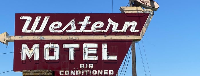 Western Motel is one of Oklahoma, Missouri, Kansas.