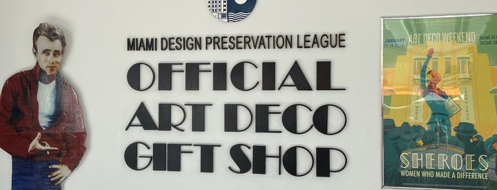 Official Art Deco Gift Shop is one of Miami Beach.