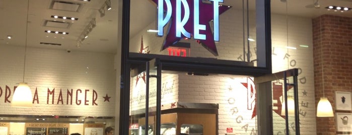 Pret A Manger is one of Lunch spots.