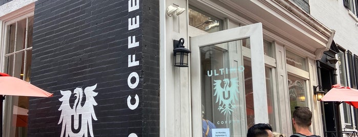 Ultimo Coffee Bar is one of center city.