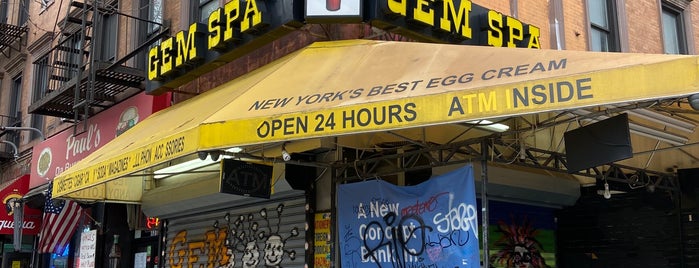 Gem Spa is one of East Village to West Village 2012.