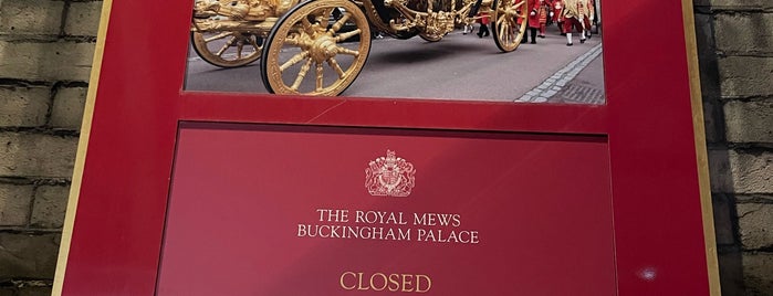 The Royal Mews is one of Saved places in London.