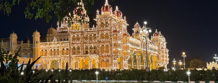 Mysore Palace is one of GEZİ.