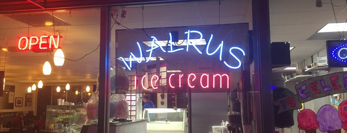 Walrus Ice Cream is one of To Try.