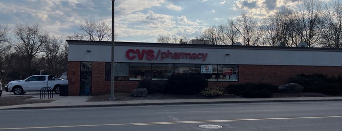 CVS pharmacy is one of Regular places visited.