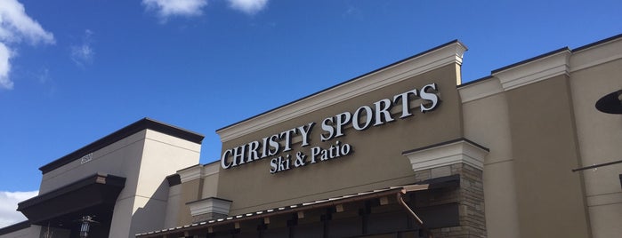 Christy Sports is one of Locais curtidos por Cosmo.