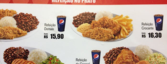KFC is one of Comidinhas.
