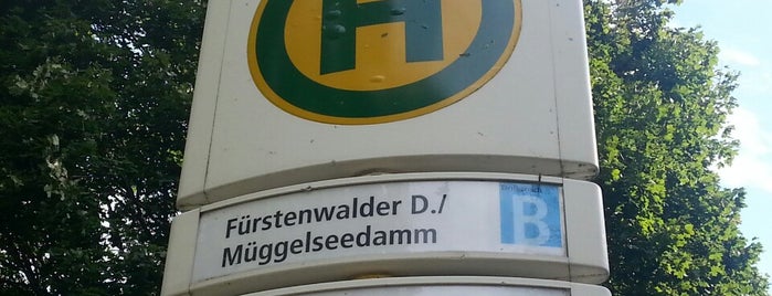 H Fürstenwalder Damm / Müggelseedamm is one of Berlin tram stops (A-L).