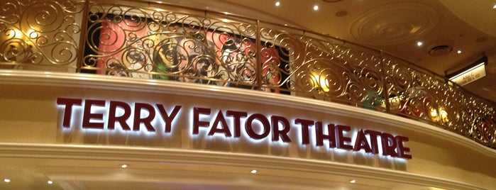 Terry Fator Theatre is one of Vegas.