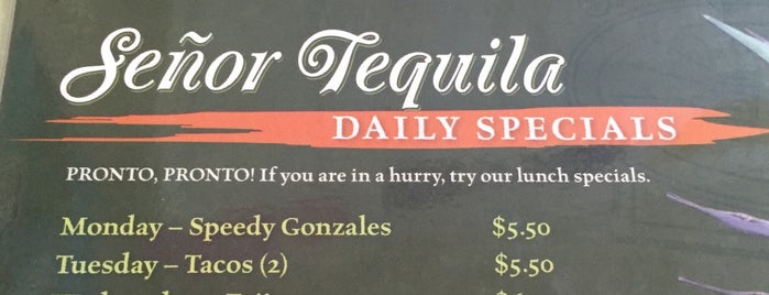 Señor Tequila is one of Tulsa To-Do.