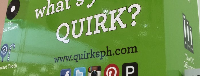 Quirks is one of สถานที่ที่ Gīn ถูกใจ.