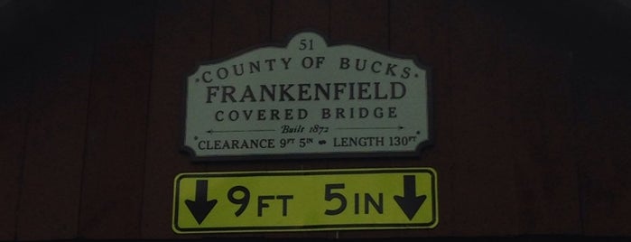 Frankenfield Covered Bridge is one of ᴡ : понравившиеся места.