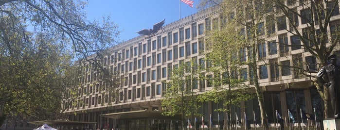 Embassy of the United States of America is one of London.