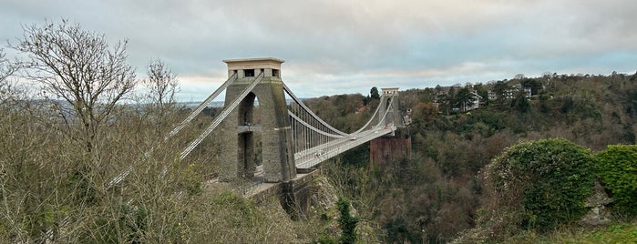 Clifton Suspension Bridge Viewing Point is one of Mael 님이 좋아한 장소.