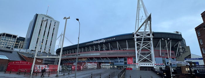 Principality Stadium is one of Ireland - Scotland - Pays de Galles.