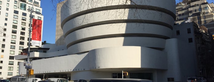 Solomon R Guggenheim Museum is one of NYC.