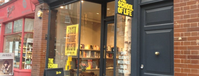 The School of Life is one of TRAVEL: London Shops.
