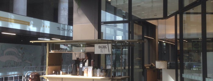 Maslows Sydney Barangaroo Pop-Up is one of Sydney Brunch and Coffee Spots.