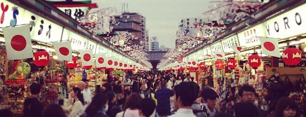 Shin-Nakamise Shopping Street is one of Japan Trip!.