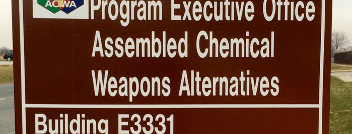 Program Executive Office, Assembled Chemical Weapons Alternatives is one of Reina'nın Beğendiği Mekanlar.