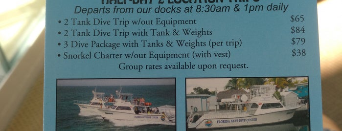 Florida Keys Dive Center is one of Trace.