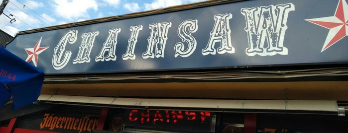 Chainsaw is one of Bars With 'Character'.