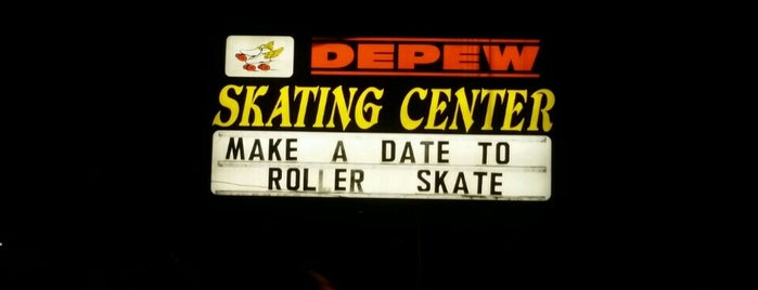 Depew Skating Center is one of places.