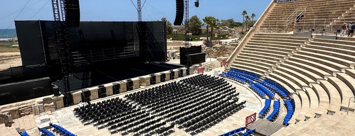 Caesarea Amphitheater is one of ♥.