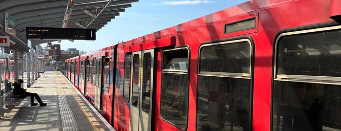 Prince Regent DLR Station is one of London 2011.