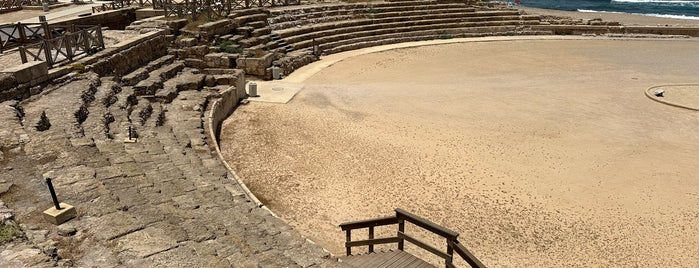 Caesarea Hippodrome is one of Been There Israel.