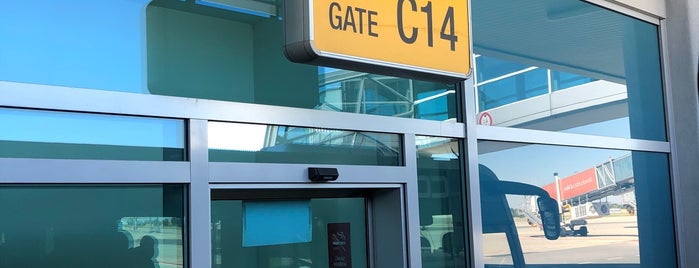 Gate C14 is one of Gates at PRG airport.
