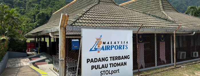 Pulau Tioman Airport (TOD) is one of My airports.