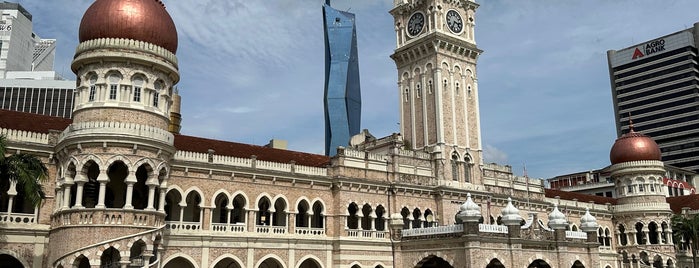 Bangunan Sultan Abdul Samad is one of Kuala Lumpur.