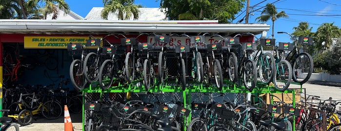 Island Bicycle is one of Key West.