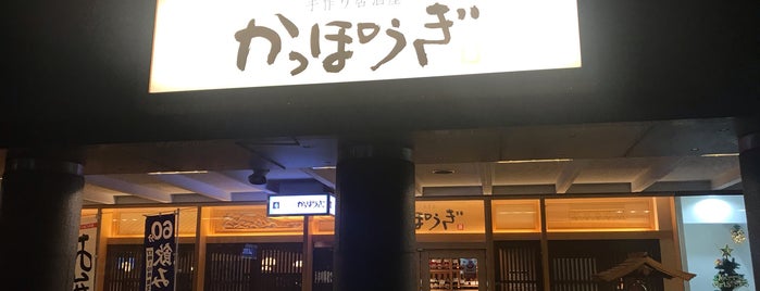 手作り居酒屋 かっぽうぎ 梅田センタービル店 is one of あるこーる！.