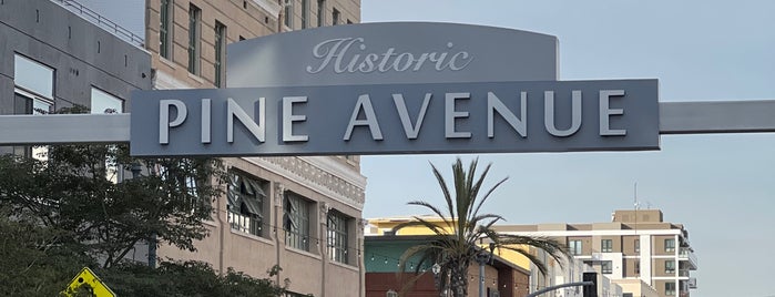 Historic Pine Avenue (Overhead) Sign is one of Photoshoot.