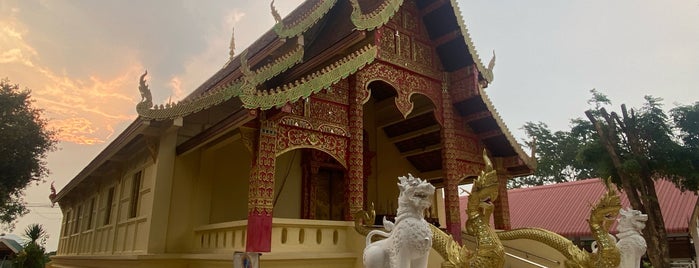 Wat Phra That Doi Chom Thong is one of Chiangrai.