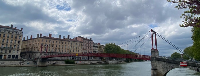 Passerelle Paul Couturier is one of Lione.