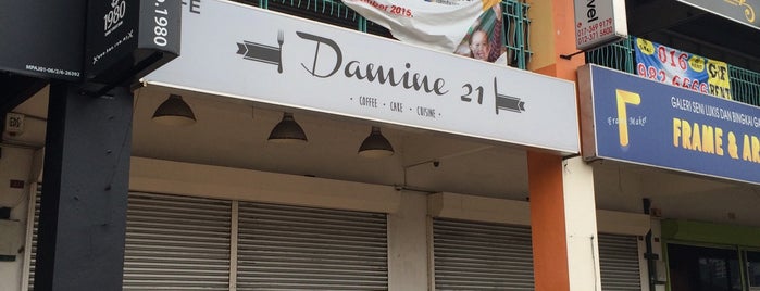 damine21 cafe is one of Food To Try.