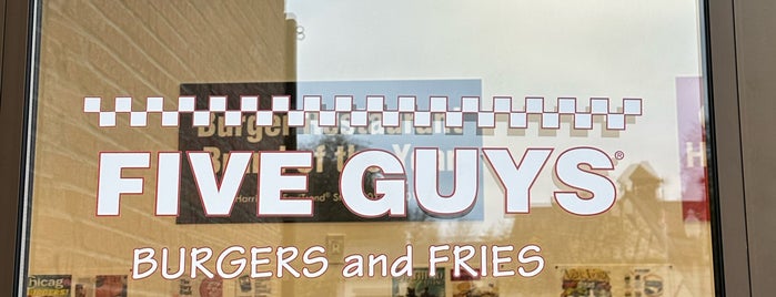 Five Guys is one of burger joints rochester area.