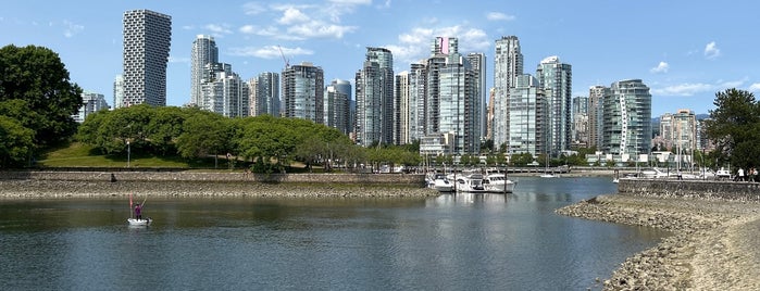 False Creek Seawall is one of Vancouver.