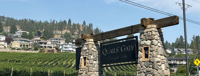 Quail's Gate Winery is one of Kanada.