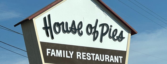 House of Pies is one of Want to go.