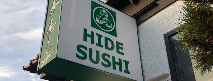 Hide Sushi is one of LA: restaurants.
