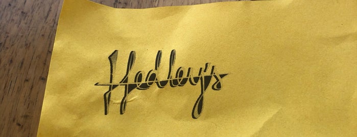 Hedley's is one of LA eats.
