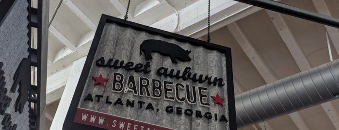 Sweet Auburn Barbecue is one of Fav's.