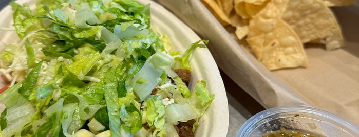 Chipotle Mexican Grill is one of Vegan.