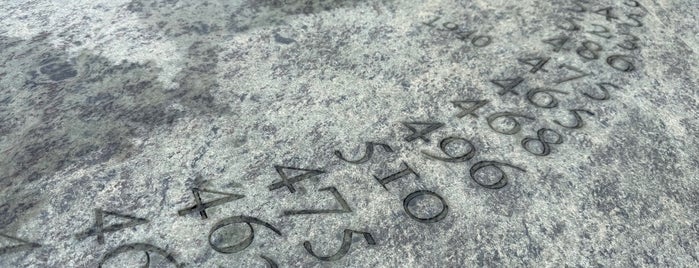 Women's Table (Maya Lin 1993) #NHV is one of New Haven.